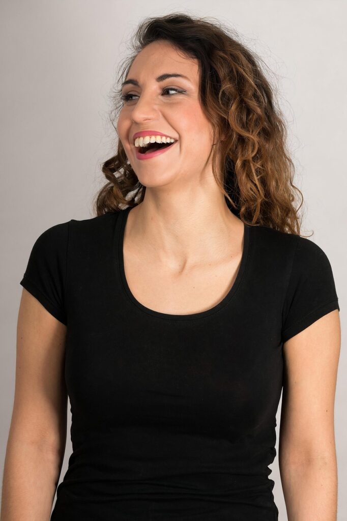 woman, beauty, smile, happy, attractive, female, girl, smiling, pose, italian, portrait